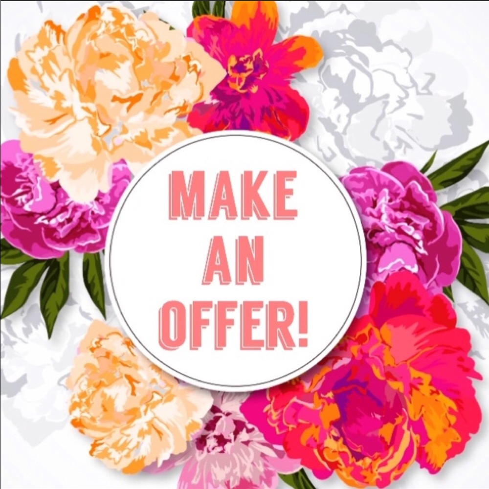 Always open to reasonable offers!!